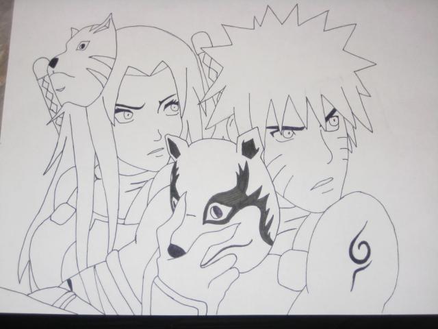 Naruto and sakura Anbu